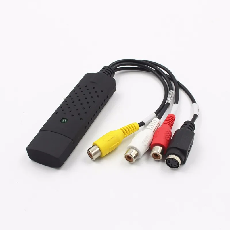 Новинка высокое качество USB 2 0 Захват 4 канала видео ТВ DVD VHS аудио захват адаптер