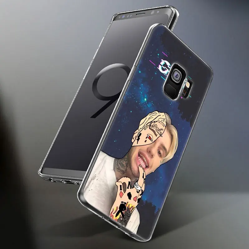 Горячая Распродажа, мягкий силиконовый чехол Lil Peep Rap Hip для samsung Galaxy S10 S9 S8 Plus S7 Edge A6 A8 Plus A7 A9 A5, Модный чехол