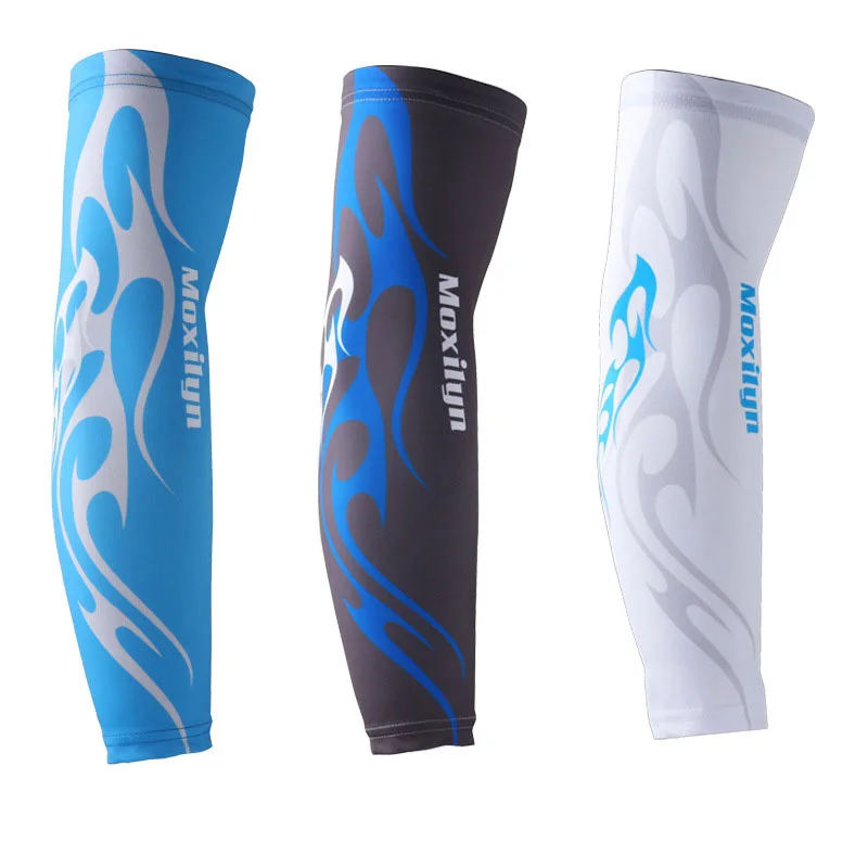 1 Pair Breathable Quick Dry UV Protection Running Arm Sleeves Basketball Elbow Pad Fitness Armguards Sports Cycling Arm Warmers 1 Pair Breathable Quick Dry UV Protection Running Arm Sleeves Basketball Elbow Pad Fitness Armguards Sports Cycling Arm Warmers