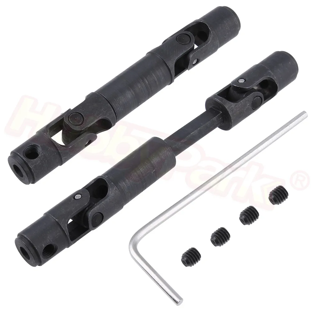 

2pcs Steel Metal Driving Shaft for WPL HengLong 1/16 RC Car Ural B36 B16 C14 C24 B24 Military Truck Crawler Spare Upgrade Parts