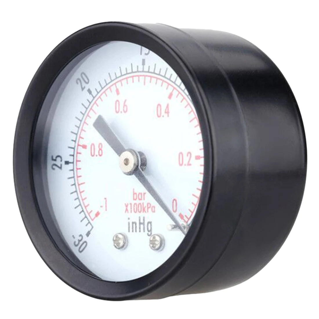 

Mini Dial Air Vacuum Pressure Gauge Meter Manometer 0~-30inHg 0~-1bar 50mm Barometer