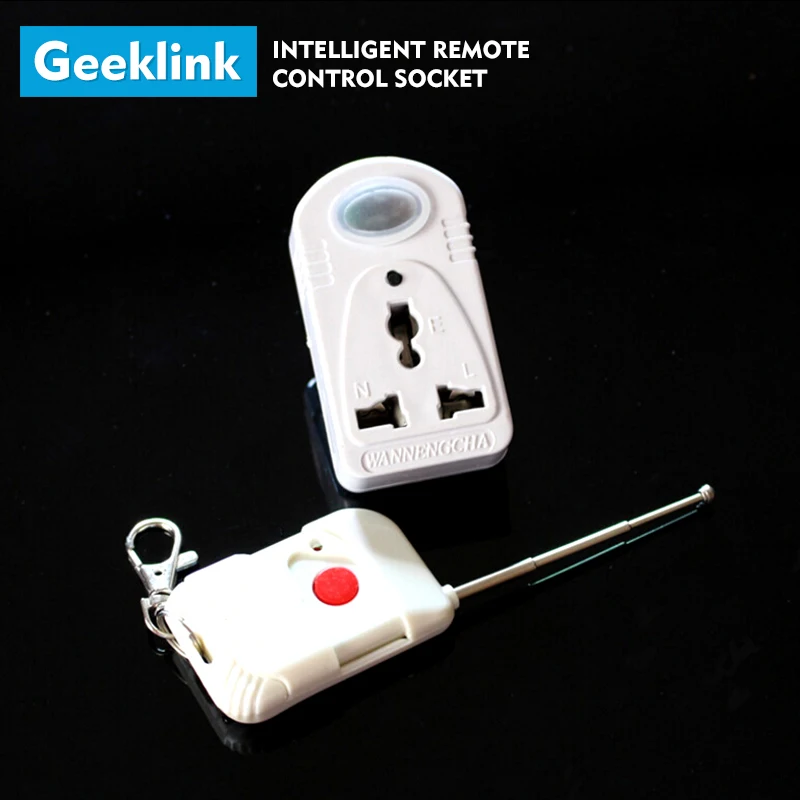 Geeklink Power Socket Wireless Smart Switch with RC Function Outlet