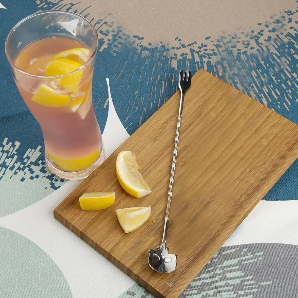 Buy Novelty Stainless Steel Skull Bar Spoon Cocktail