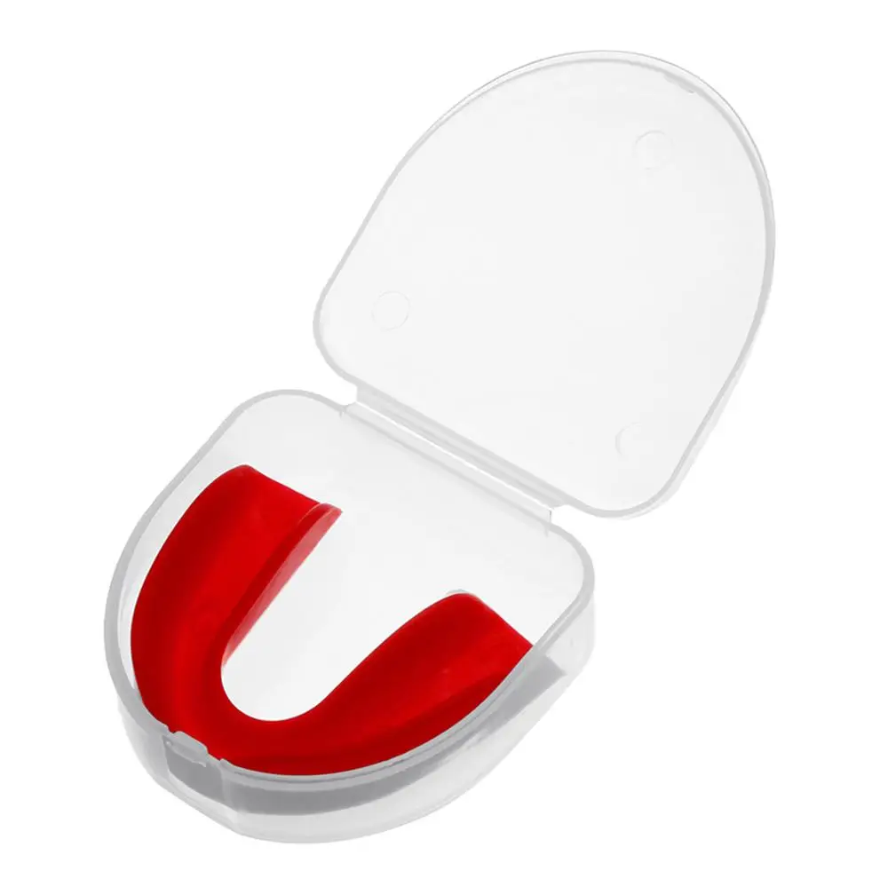 

Boxing Guard Gum Shield Teeth Protector Mouth Guard Piece Rugby Football Boxing