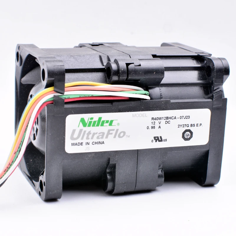 

Brand new original R40W12BHCA-07J23 4cm 40x40x56mm 4056 DC12V 0.95A Server cooling fan