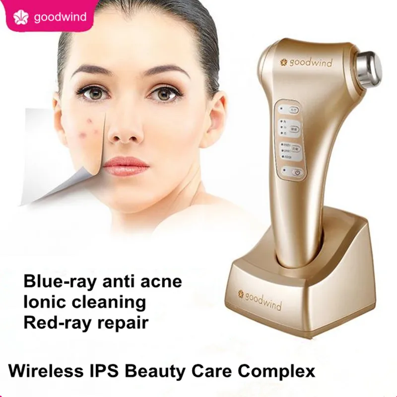 Galvanic Massager Ultrasonic Ultrasound Photon Skin Facial Beauty Machine Face Cleanser Anci