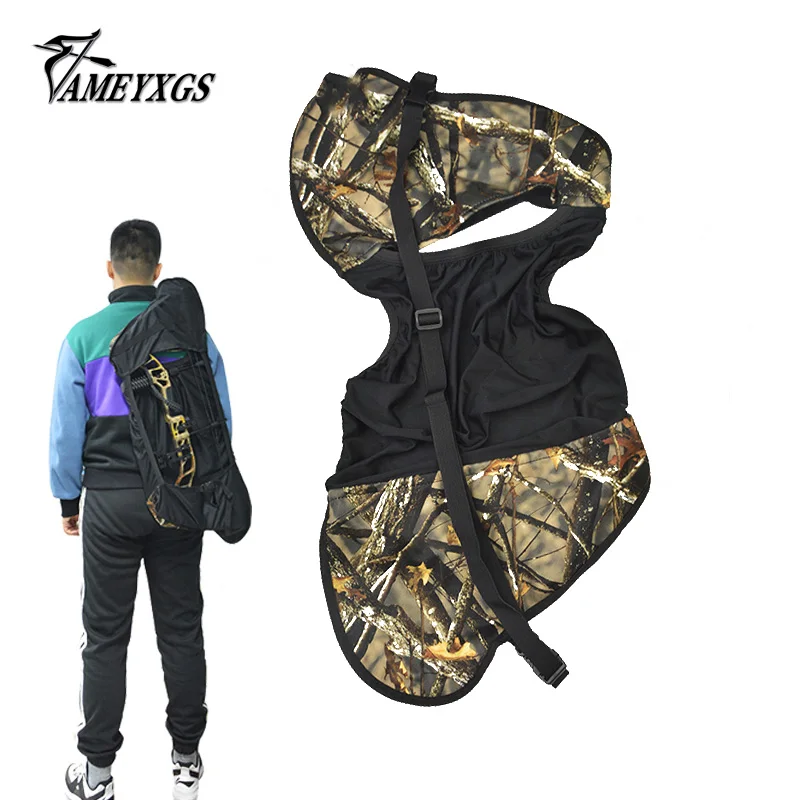 Archery Compound Bow Sling Case Backpack Bag Holder 64*39cm Compound