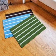 Zeegel Классический Полосатый приветственный дверной напольный коврик коврики для кухонного дома коврик для гостиной Противоскользящий коврик 1 шт