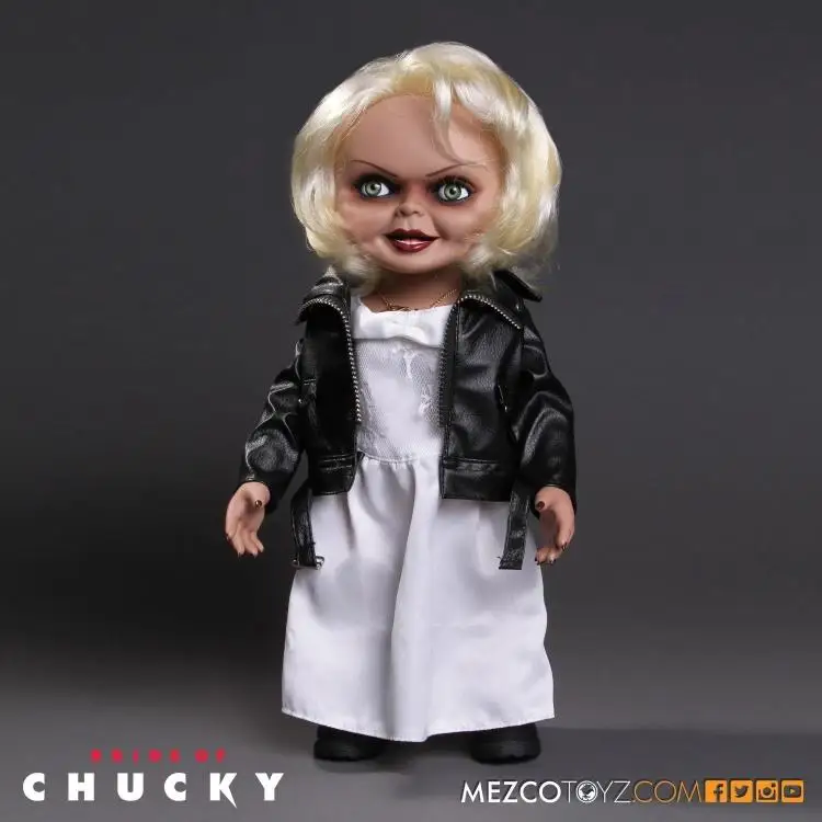 MEZCO 15 дюймов ужас детская игра Чаки невесты Чаки Тиффани говорящие игрушки Коллекционная Фигурка Пасха подарок на Хэллоуин