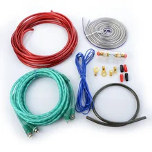 New Car Audio Wire RCA Amplifier Subwoofer Cable Speaker Wire Kit