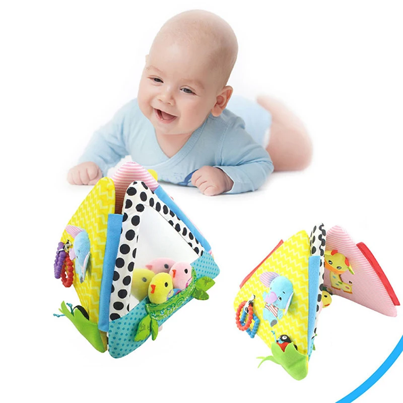 Soft Baby Cloth Block Toy Kids Cloth Plush Building Block Early