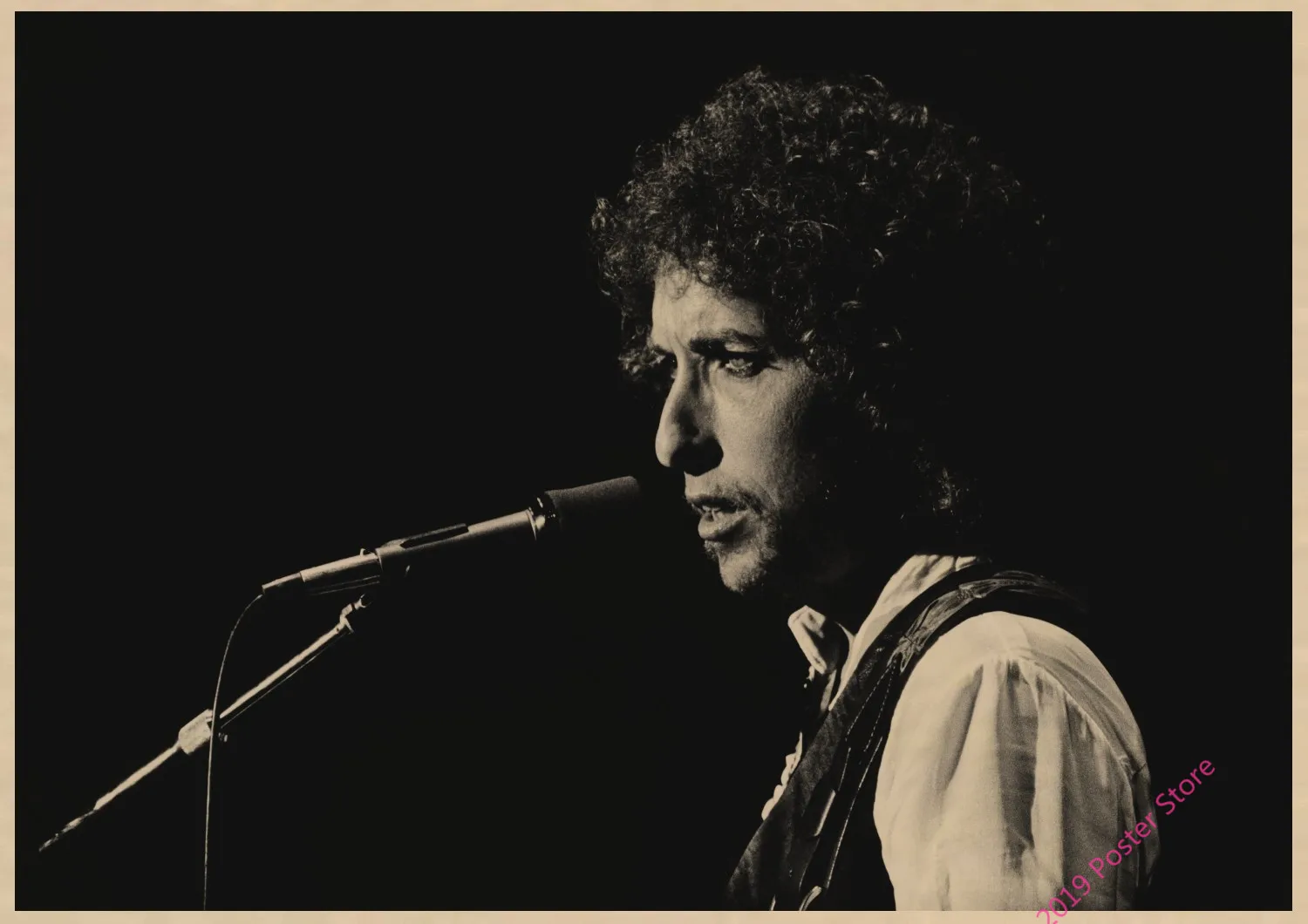 Bob Dylan poster Retro Kraft Paper Painting Wall Art Picture Living Room Home Decor wall sticker room decor 1004