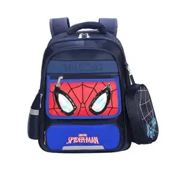 Детский 3D рюкзак с человеком-пауком для мальчиков и девочек, Детский рюкзак для начальной школы, школьный рюкзак Mochila Infantil