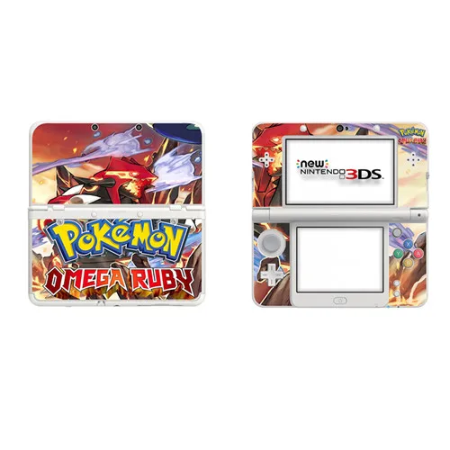 Виниловая наклейка на кожу наклейка на 3DS Skins наклейка s для NEW 3DS виниловая Защитная Наклейка-для Pokemon GO Pukachu - Цвет: N3DS0011