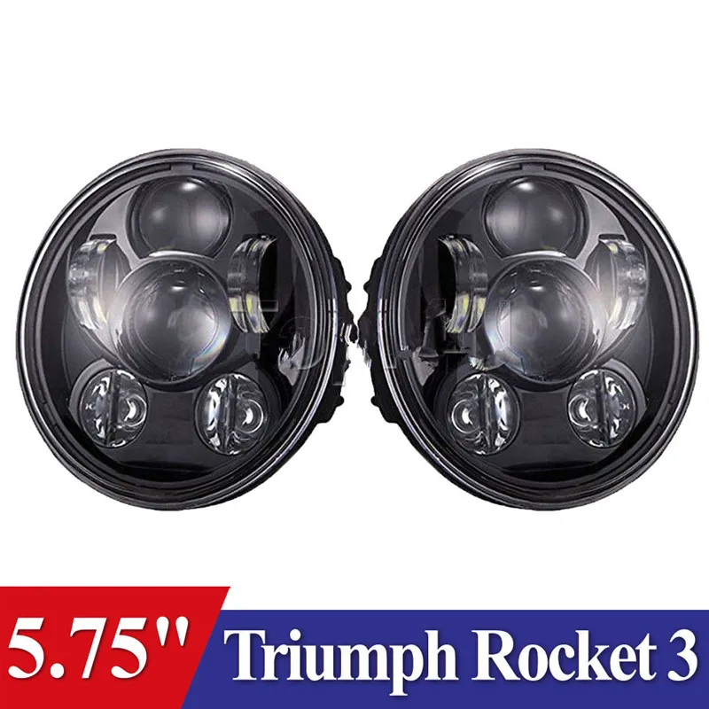 Ракеты 3 Мотоцикл 5 3/4 дюйма фар 5,7" Led двойной фары для Triumph Скорость/Street Triple, thunderbird, ракета 3