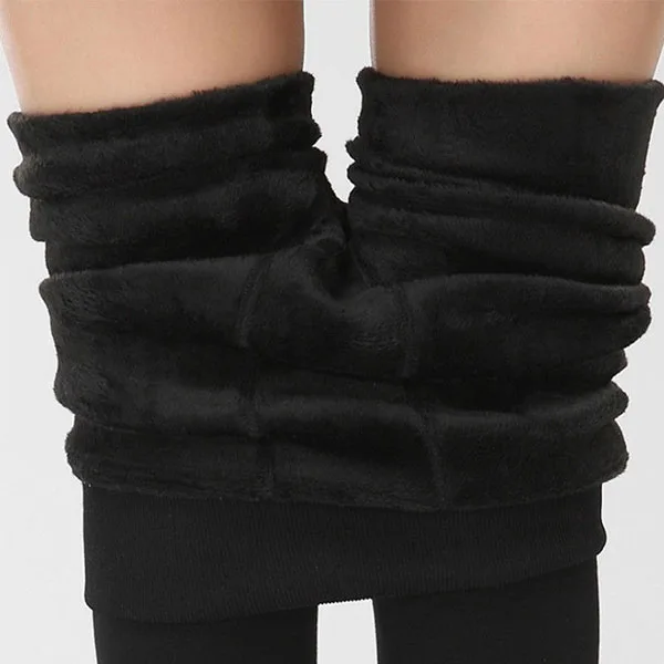 Теплые женские бархатные зимние теплые штаны с подкладкой, эластичные облегающие штаны, теплые здоровые штаны средней толщины