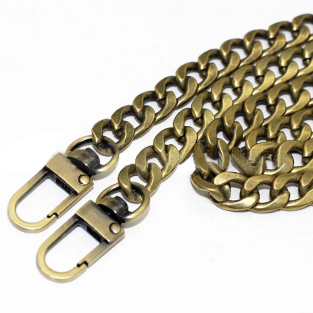 

120cm Replacement Metal Chain For Shoulder Bags Handbag Buckle Handle DIY Belt For Bag Strap Accessories Durable Hardware