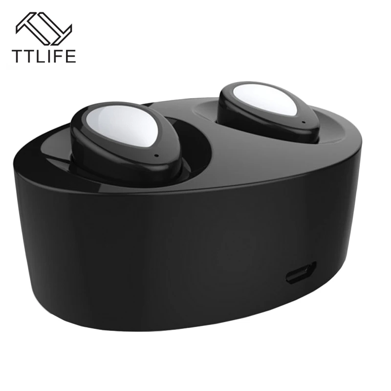 

TTLIFE Mini Wireless Earphone Bluetooth 4.1 Portable Earbuds Small Headsets Bluetooth Auriculares with Mic for iPhone 7 Airpods