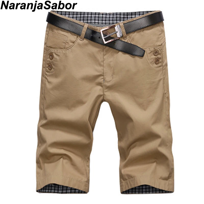 NaranjaSabor летние новые мужские шорты мужские тонкие пляжные шорты брюки для бега мужские до колен Короткие повседневные брендовая одежда для мужчин 38