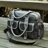 Sac à main en cuir véritable pour hommes, grande capacité, mallette décontractée pour ordinateur portable, fourre-tout, 061-G ► Photo 3/5