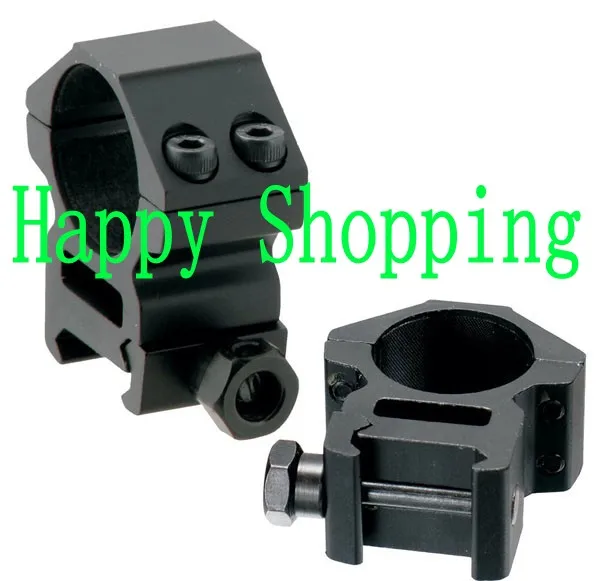 

1 pair 25.4mm 1" Rings Medium Profile Scopes Mount for 20mm Picatinny Weaver Scope Rail Mount