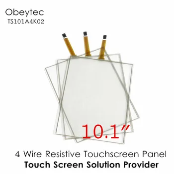 

Obeytec 10.1" High Quality 4 Wire 16:9 Resistive TouchScreen Panel Kit, with USB controller, AA 236*141.5 mm, TS101A4K02