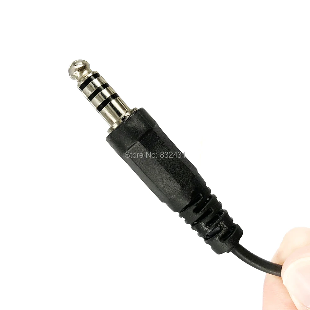 NATO Plug Telescopic Tactical Throat Shock Mic for Walkie Talkie 10