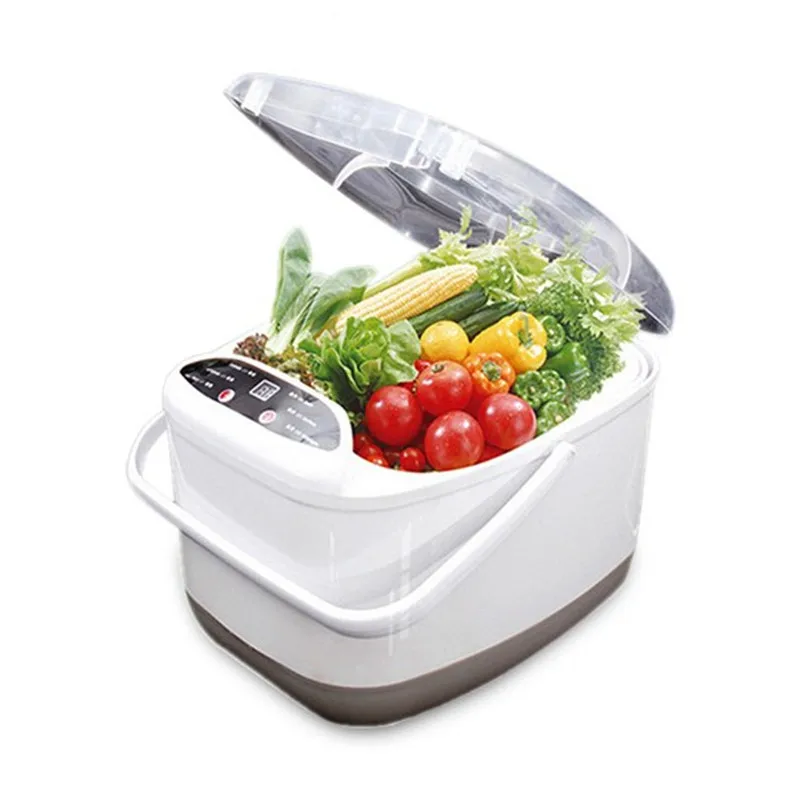 

Mini household Vegetable washing machine Vegetable Fruit Washers 4L 60W Easy to operate Mechanical Timer Control
