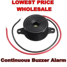 Durable 3-24V Piezo Electronic Buzzer Alarm 95DB Continuous Sound Beeper For Arduino Car Van