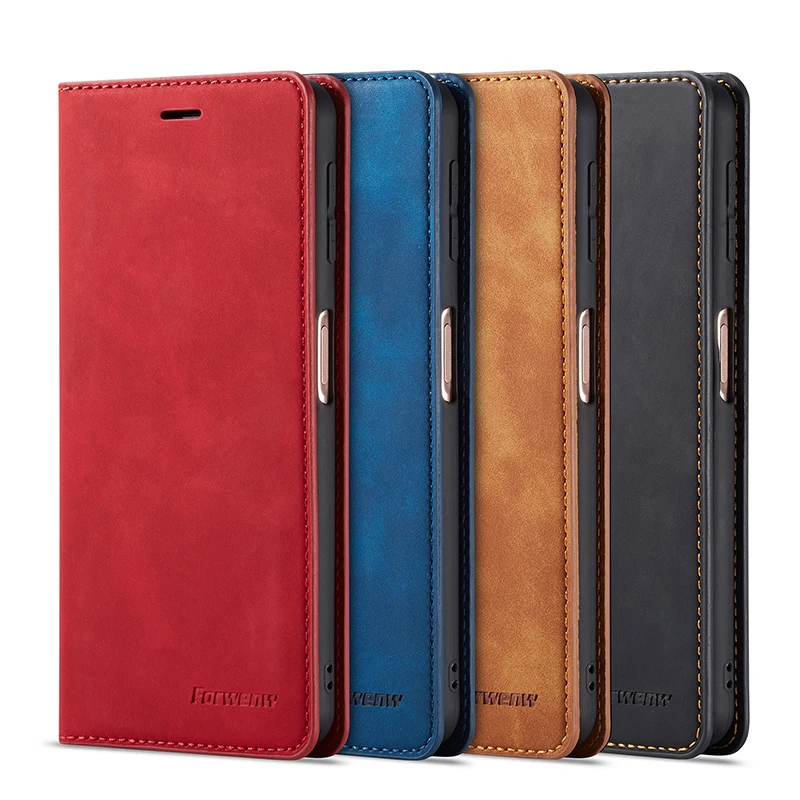 Luxury Leather S10E Flip Case For Samsung Galaxy S9 S8 S10 J4 J6 Plus A50 A70 A30 Note9 A6 A7 A8 2018 Magnet Wallet Cover Coque