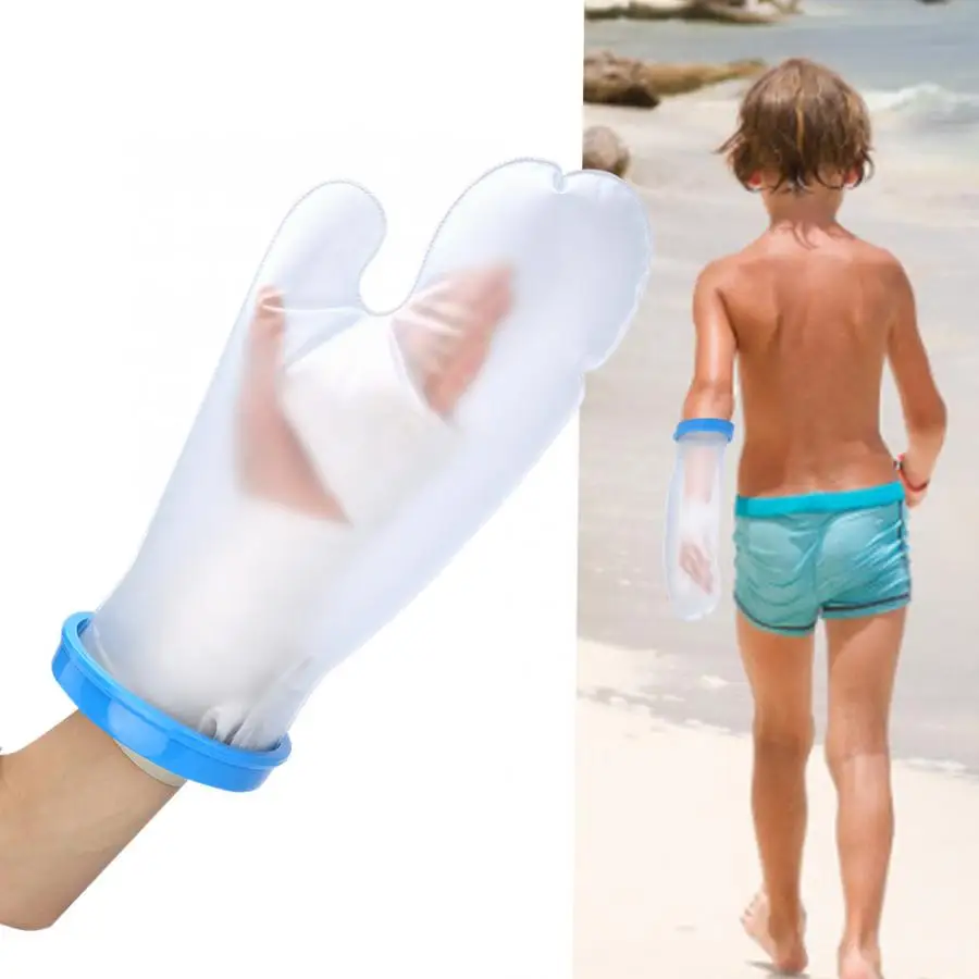 

Arm Hand Protector Waterproof Cast Bandage Protector Wound Fracture Arm Cover For Children Kid Shower Braces Hand Care Tools