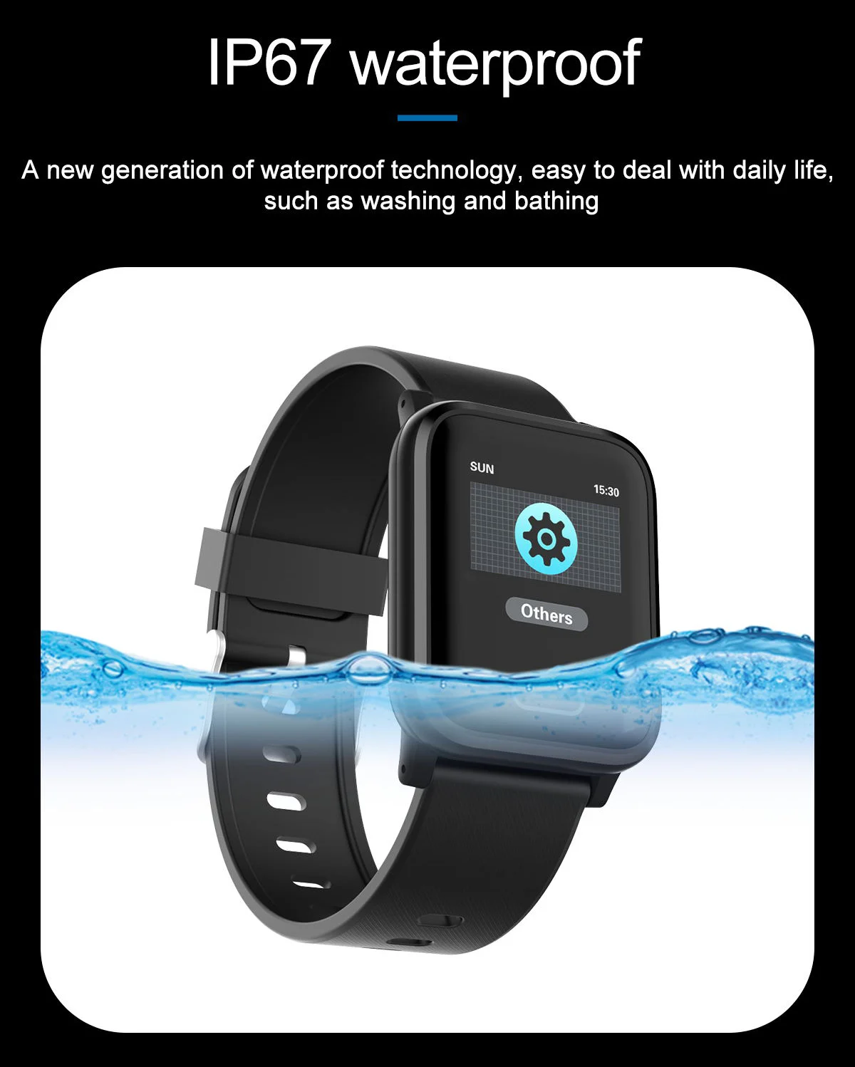 Смарт-браслет HI16, измеритель артериального давления, умный Браслет, монитор сердечного ритма, спортивный фитнес-трекер, IP67, водонепроницаемый смарт-браслет, часы