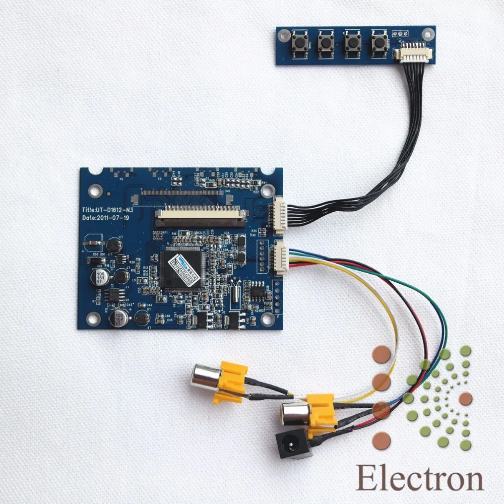 

2AV Lcd controller board for LCD Screen LQ035NC111 3.5 inch 320x240 New 3pcs