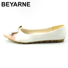 BEYARNE/весенняя обувь; женские балетки на плоской подошве; милая элегантная обувь; женские слипоны; разноцветные женские туфли-лодочки с острым носком
