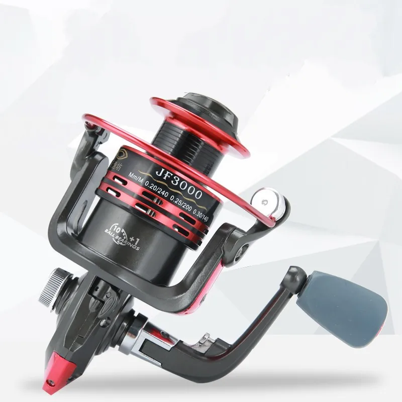 

2019 Metal Spool Spinning Fishing Reel 12BB Superior Wheel for Freshwater Saltwater Fishing 1000-7000 Series 5.5:1 Wheel reel