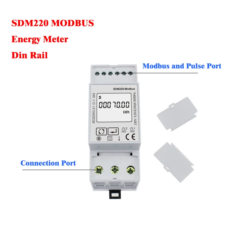SDM220 MODBUS energy meter