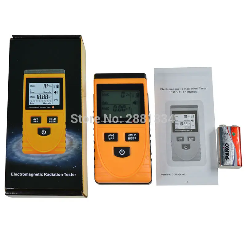 GM3120 LCD Electromagnetic Radiation Detector Tester Radiation Dosimeter Measurement (4)