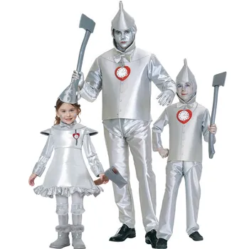 

Anime Costume Wizard Of Oz 75th Anniversary Edition Adult Tin Man Costume Halloween Costumes for Children boy girl