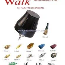 Винтовое крепление Антенна gps ГЛОНАСС, gps ГЛОНАСС активная антенна, gps ГЛОНАСС автомобильная антенна, SMA разъем