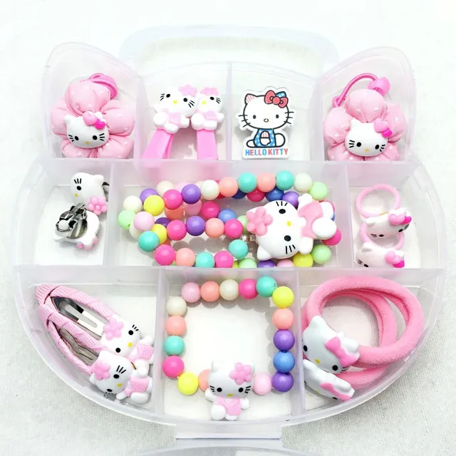 Aliexpress Fashion Children Headwear Bowknot Hello Kitty Fashion Children Headwear Bowknot Hello Kitty Hair Clips Gum Elastic Bands Accessories Barrettes Scrunchies For