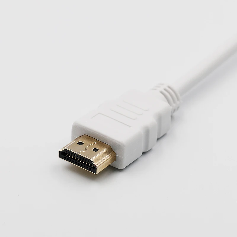 Переходник HDMI в VGA 1080P штекер Famale преобразователь адаптер цифровой аналоговый