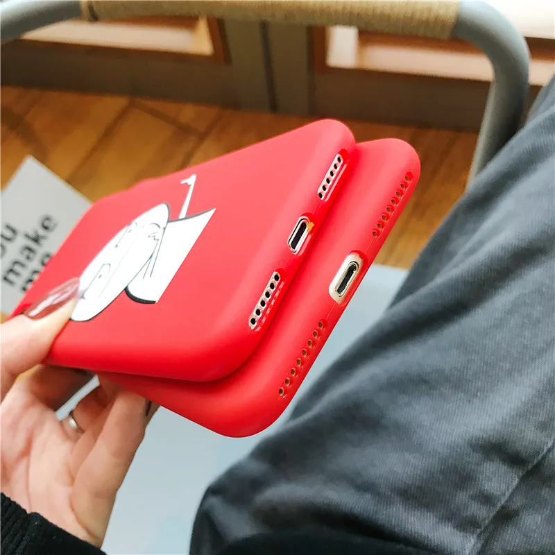 Мягкий чехол из ТПУ с мультяшным котом для iPhone XR 6 S 8 7 Plus задняя крышка X 11 Pro XS Max