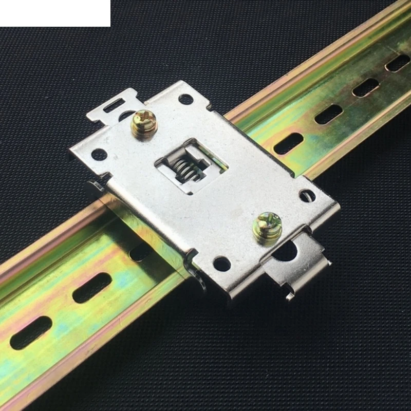 

3pcs single phase SSR 35MM DIN rail fixed solid state relay clip clamp with 2 mounting screws
