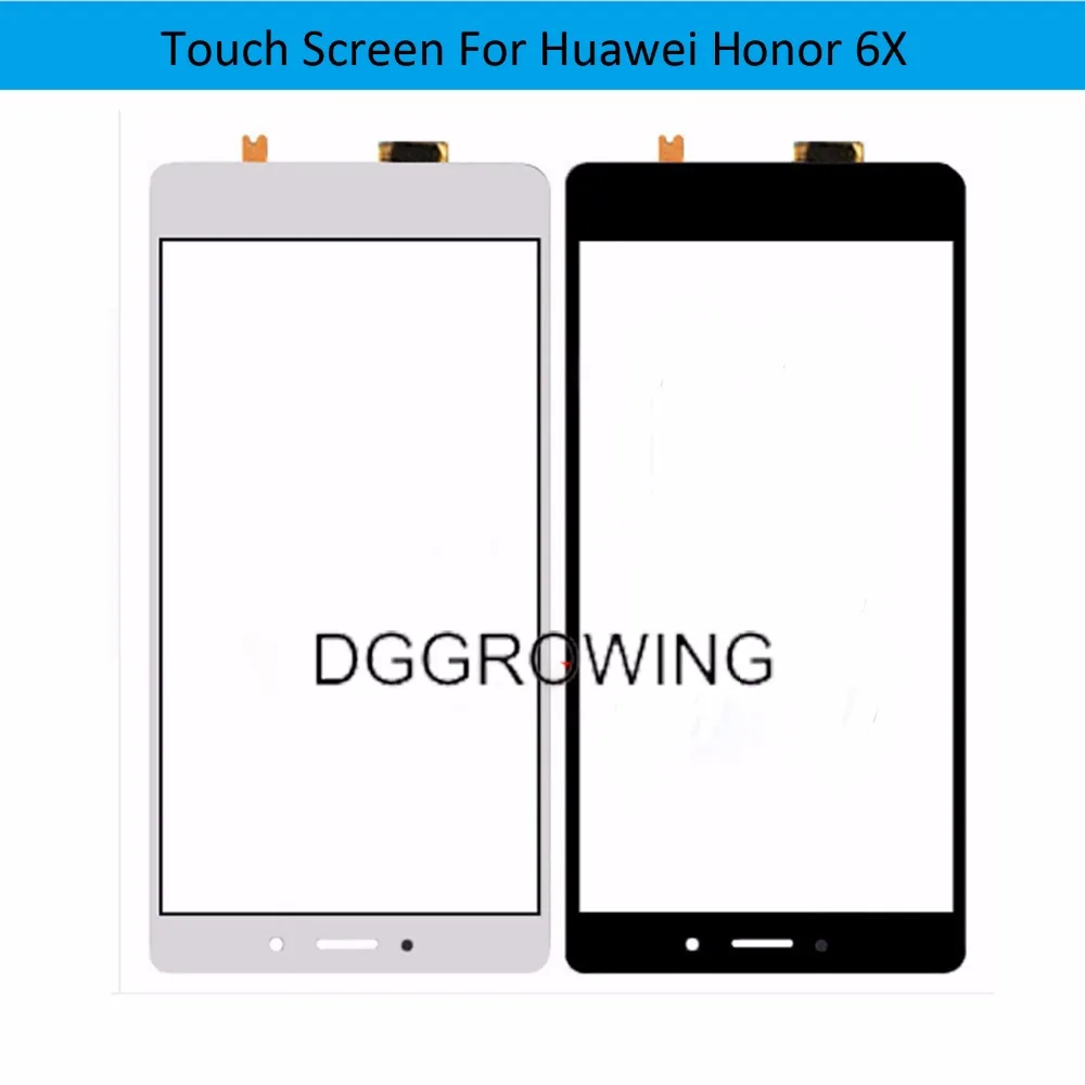 

VDG 1PCS/LOT Sell Digitizer Touch Screen Touch Panel Front Glass Sensor Lens Outer Replacement Sensor Touch For Huawei Honor 6X