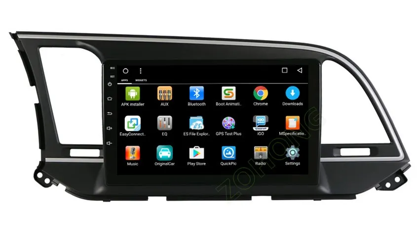 2.5D PIP Octa 8 ядерный Android автомобильный мультимедийный dvd-плеер для hyundai Elantra Автомобильный gps навигатор Авторадио wifi карта