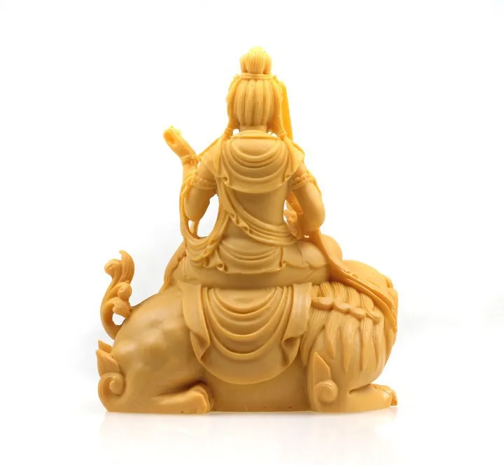 Bodhisattva Manjusri, Manjushri, статуи из смолы, небольшие украшения, статуэтка Будды, чтобы отстранить от нечисти, счастливчик, мир