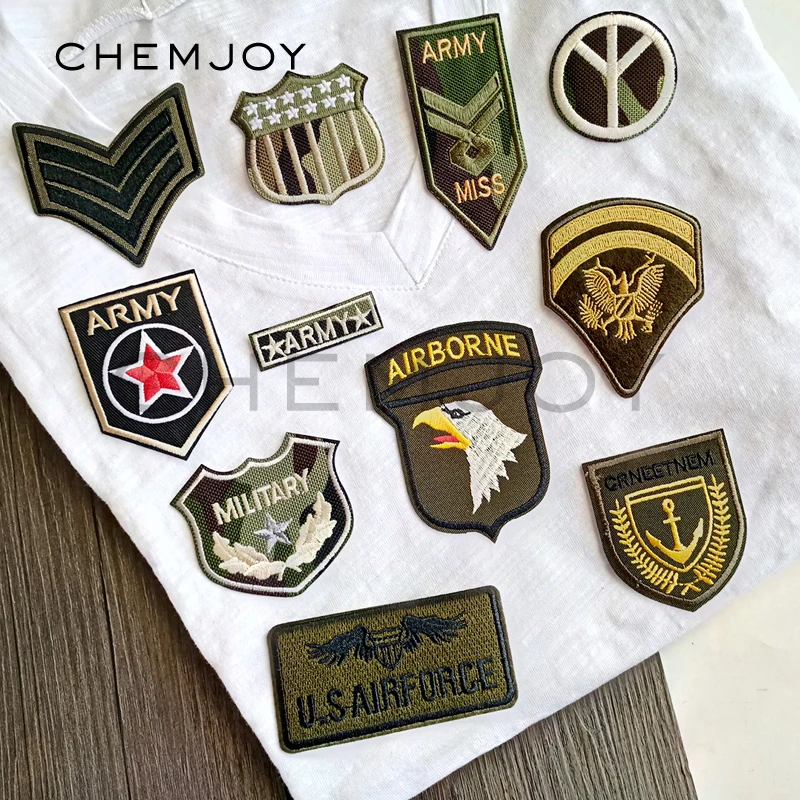 Вышивка Железная на военной Одежде искусственная теплопередающая одежда