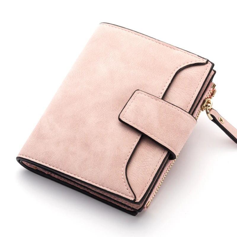 

Women Wallet Hasp Zipper Brand Wallets Female Coins Purse PU Leather Ladies Money Bag Candy Color Girl Card Holder Clutch Casual