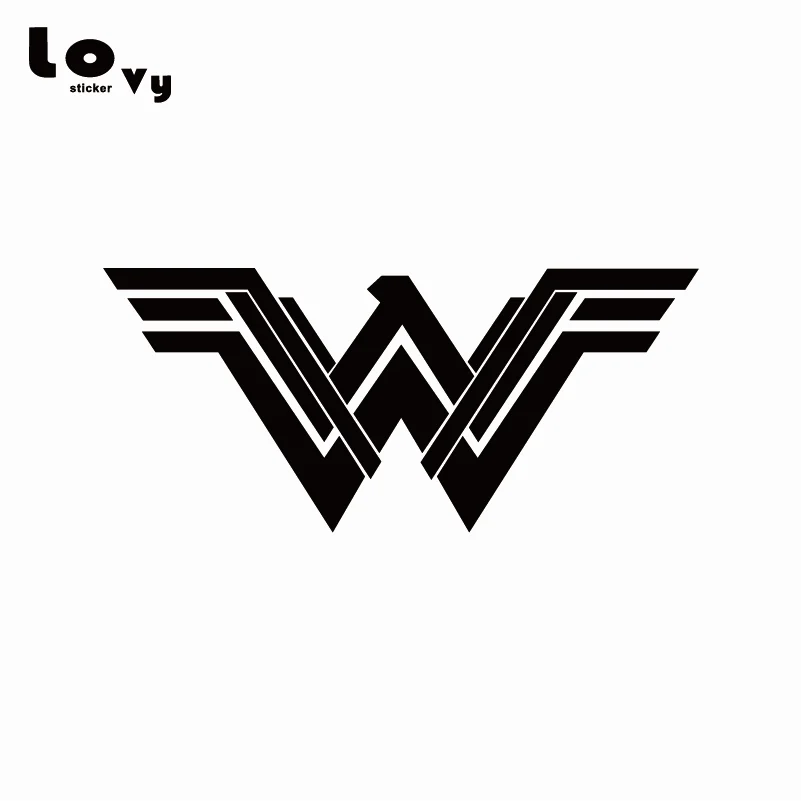 Wonder Woman фильм символ виниловая наклейка автомобиля творческий супергерой