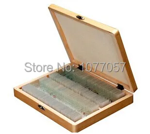 

Hot Sale! CE, ISO ,200 PC Prepared Microscope Glass Slides for Various Plants, Insects and Animal Tissues (SET A & B)